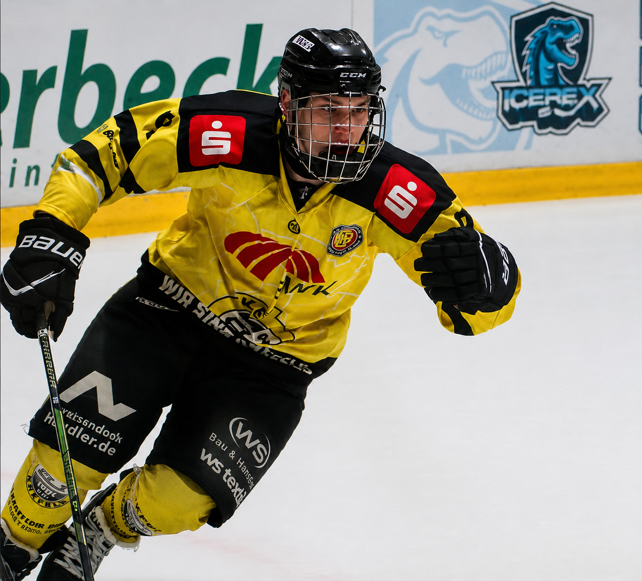Janis Kask action shot